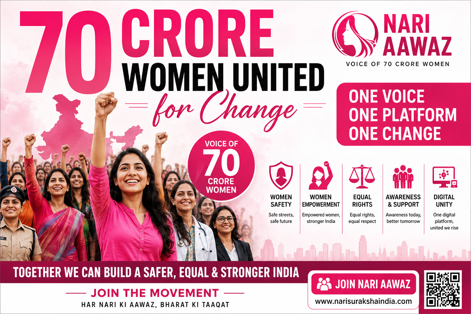 70 Crore Women United for Change