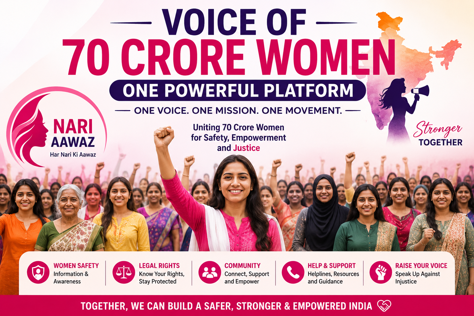 Voice of 70 Crore Women
